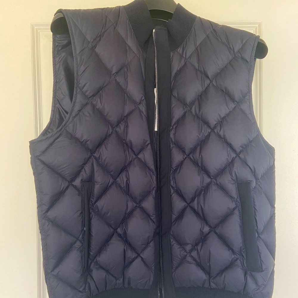 Brand new blue ferragamo vest